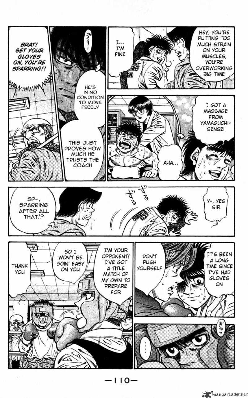 Hajime no Ippo: Fighting Spirit, Chapter 421 image 12